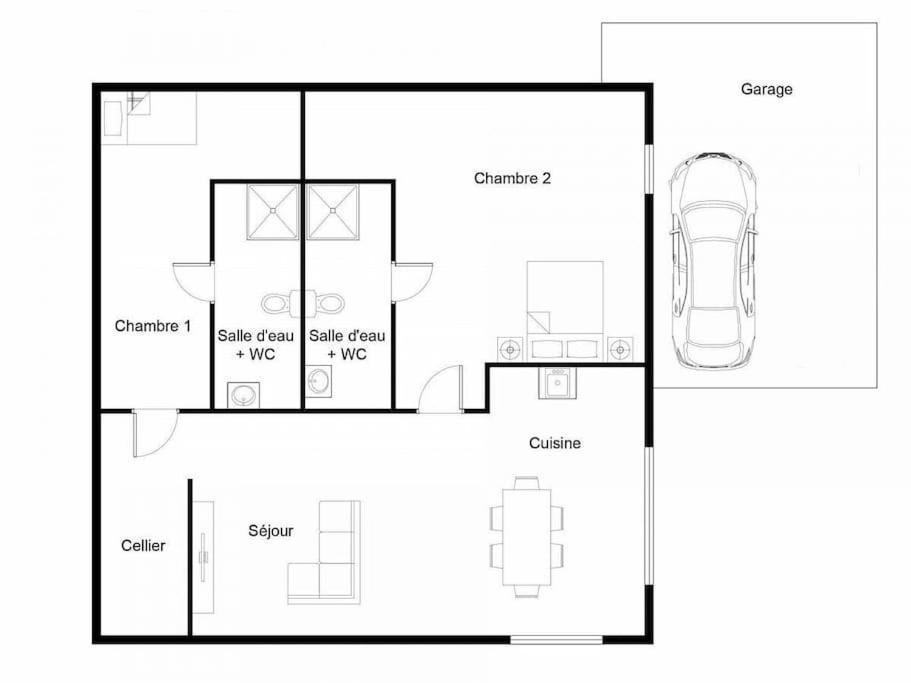 Chalet Avenir Saint-Jean-dʼAulps 外观 照片