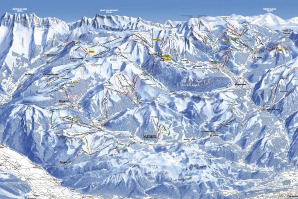 Chalet Avenir Saint-Jean-dʼAulps 外观 照片