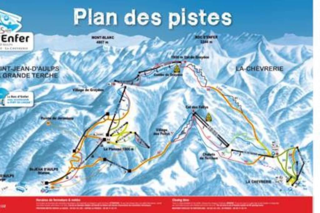 Chalet Avenir Saint-Jean-dʼAulps 外观 照片